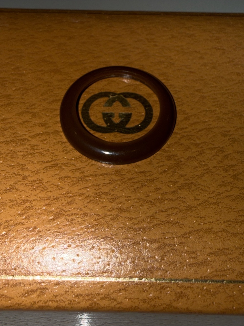 Authentic Gucci Mocha Brown Plastic Change Bezel For 1100 - 11/12 - 11/12.2